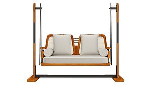 Shashwat 2 Seater Sheesham Wood Cane Swing Chair