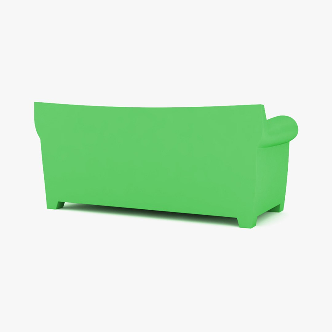 Kartell Bubble Club Sofa 3D TurboSquid 1982589