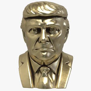 D-J-Trump Bust 3D model