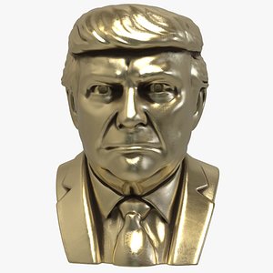 D-J-Trump Bust