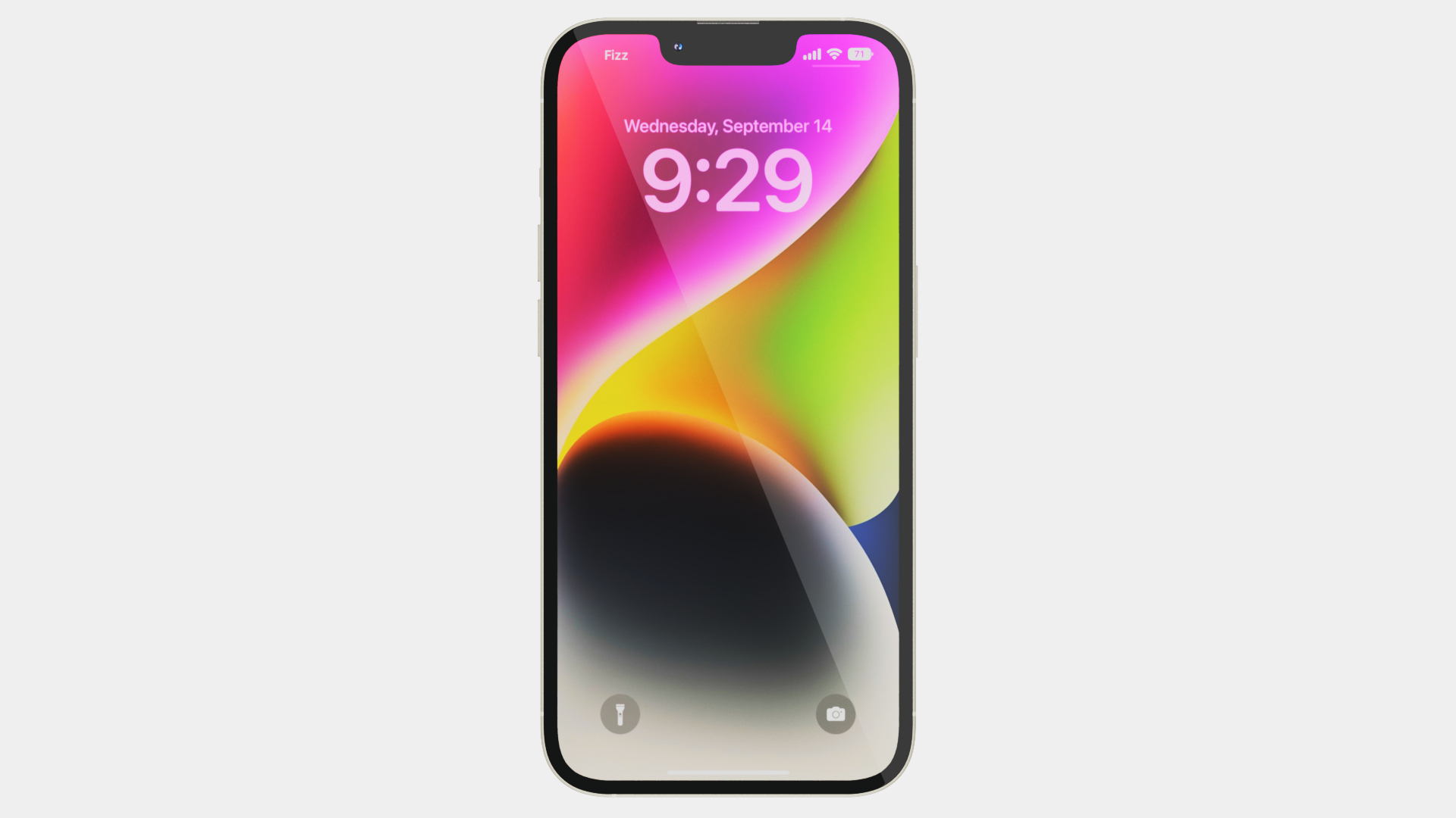 IPhone 14 Plus Starlight model - TurboSquid 1990370