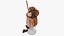 Realistic Ice Milkshake Drink Chocolate
