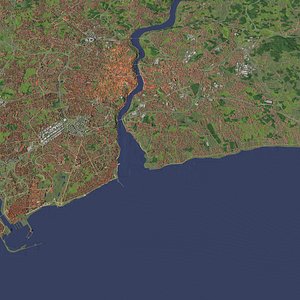 3D Porto Portugal - city and urban model