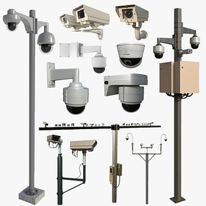 Security Camera Collection 3D
