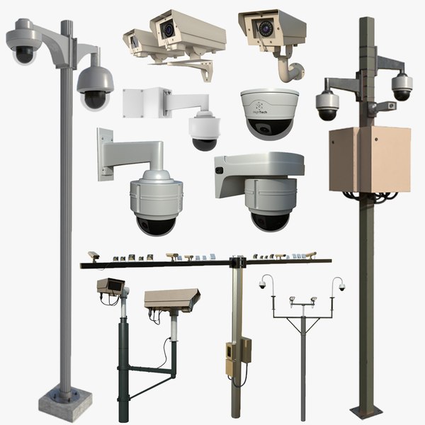 Security Camera Collection 3D