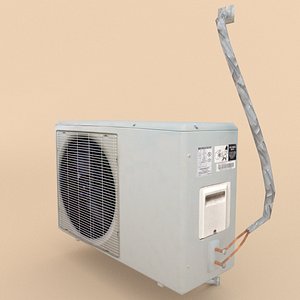 3d model air conditioner