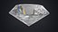 Asscher oszlifowany diament