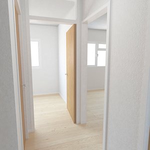 apartment interior 3d model