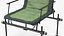 Green Folding Angler Aluminum Chair