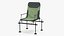 Green Folding Angler Aluminum Chair