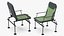 Green Folding Angler Aluminum Chair