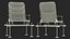 Green Folding Angler Aluminum Chair