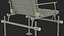 Green Folding Angler Aluminum Chair