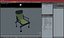Green Folding Angler Aluminum Chair