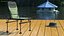 Green Folding Angler Aluminum Chair