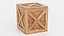 wooden crate 3D model