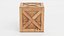 wooden crate 3D model
