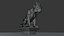 Gothic Stone Chimera Statue