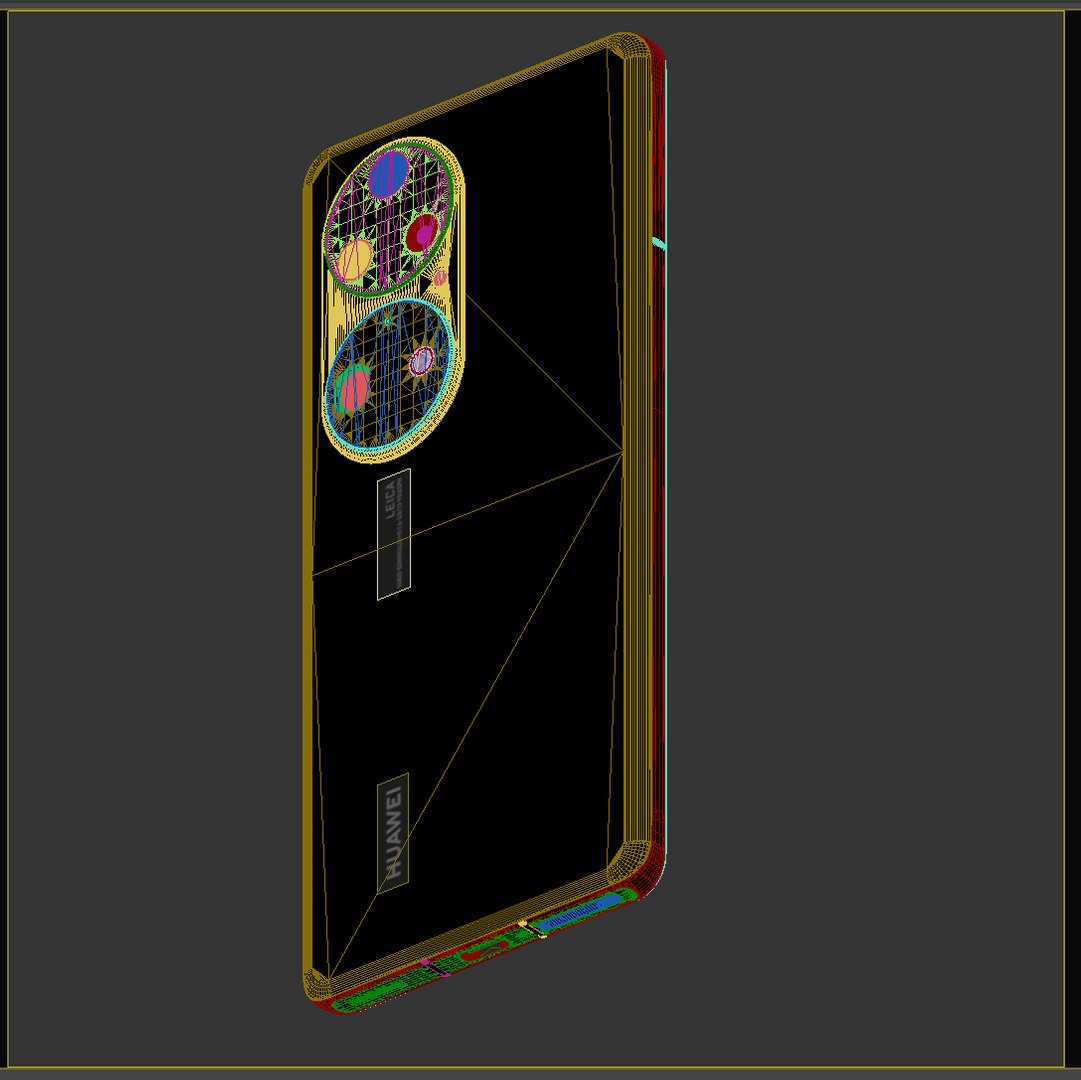 Huawei P50 Pro model - TurboSquid 1768351