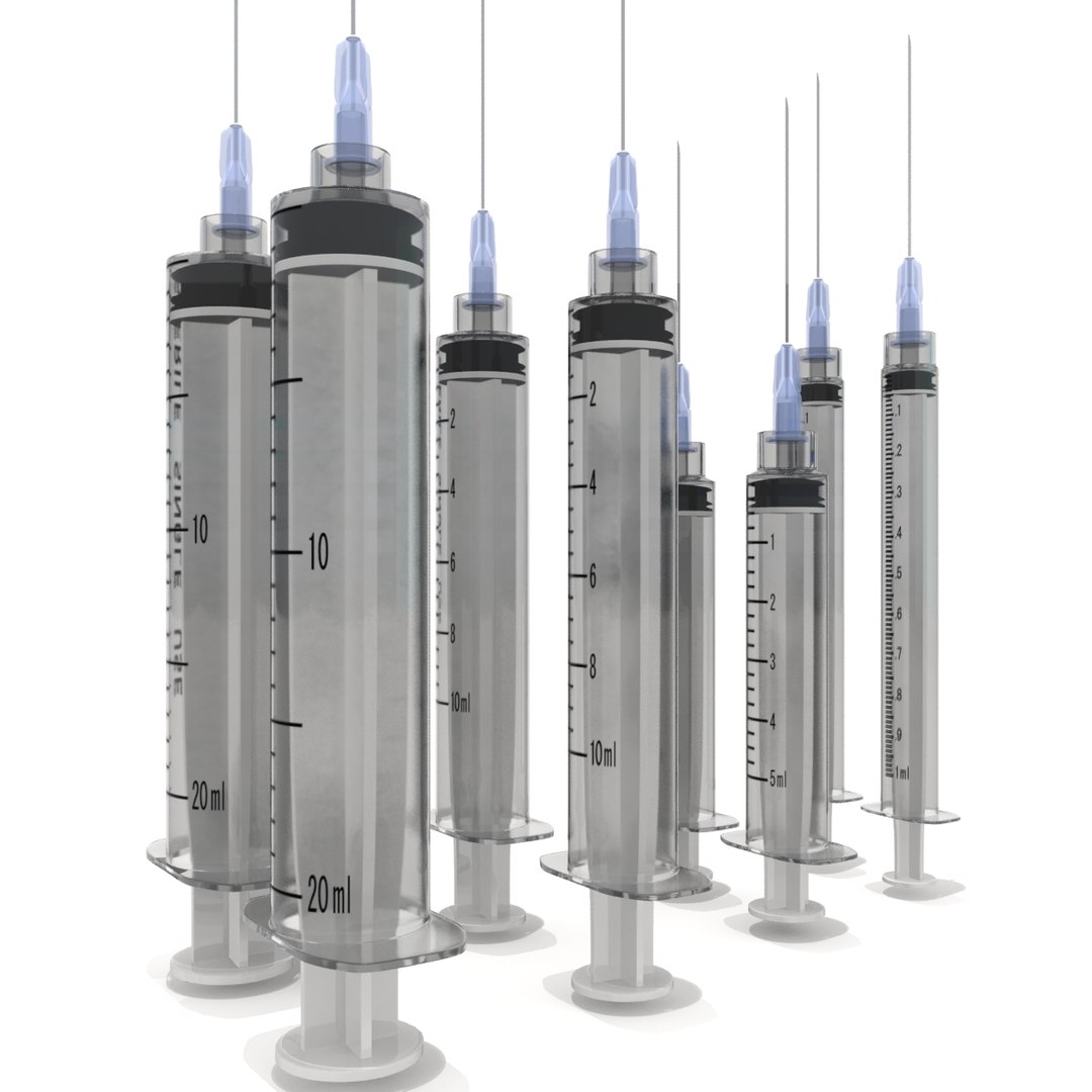 Syringes Needle 3d Max