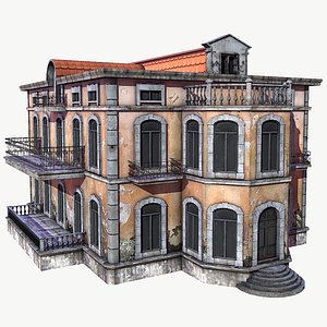 abandoned mansion 3D