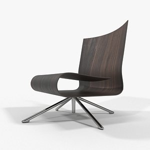 Chair Hob Dark 3D model