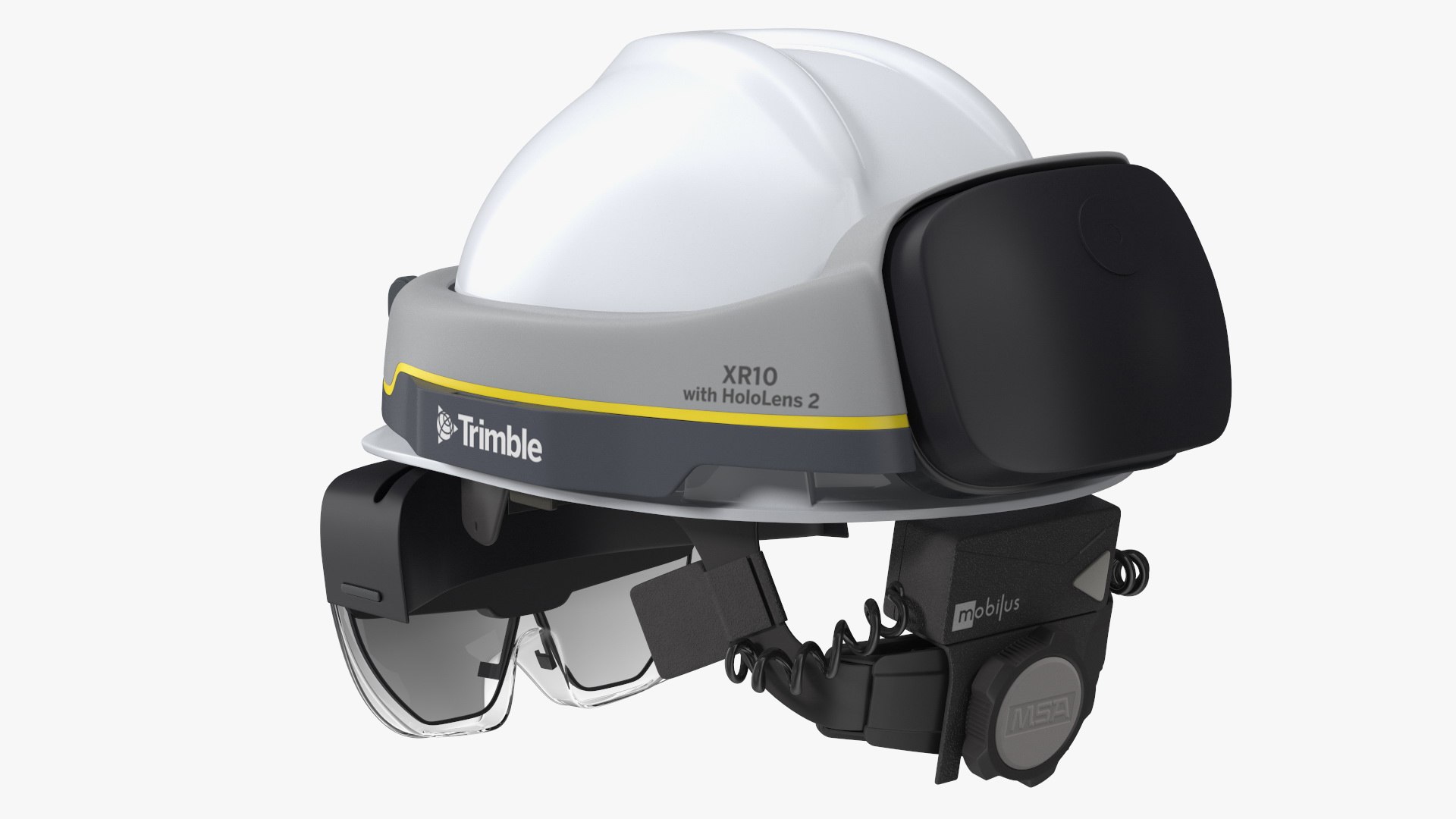 Trimble XR10 HoloLens2　ホロレンズ　美品 　 Trimble XR10 mobiWAN_TR Mobilus HoloLens 2 Full Brim Hardhat