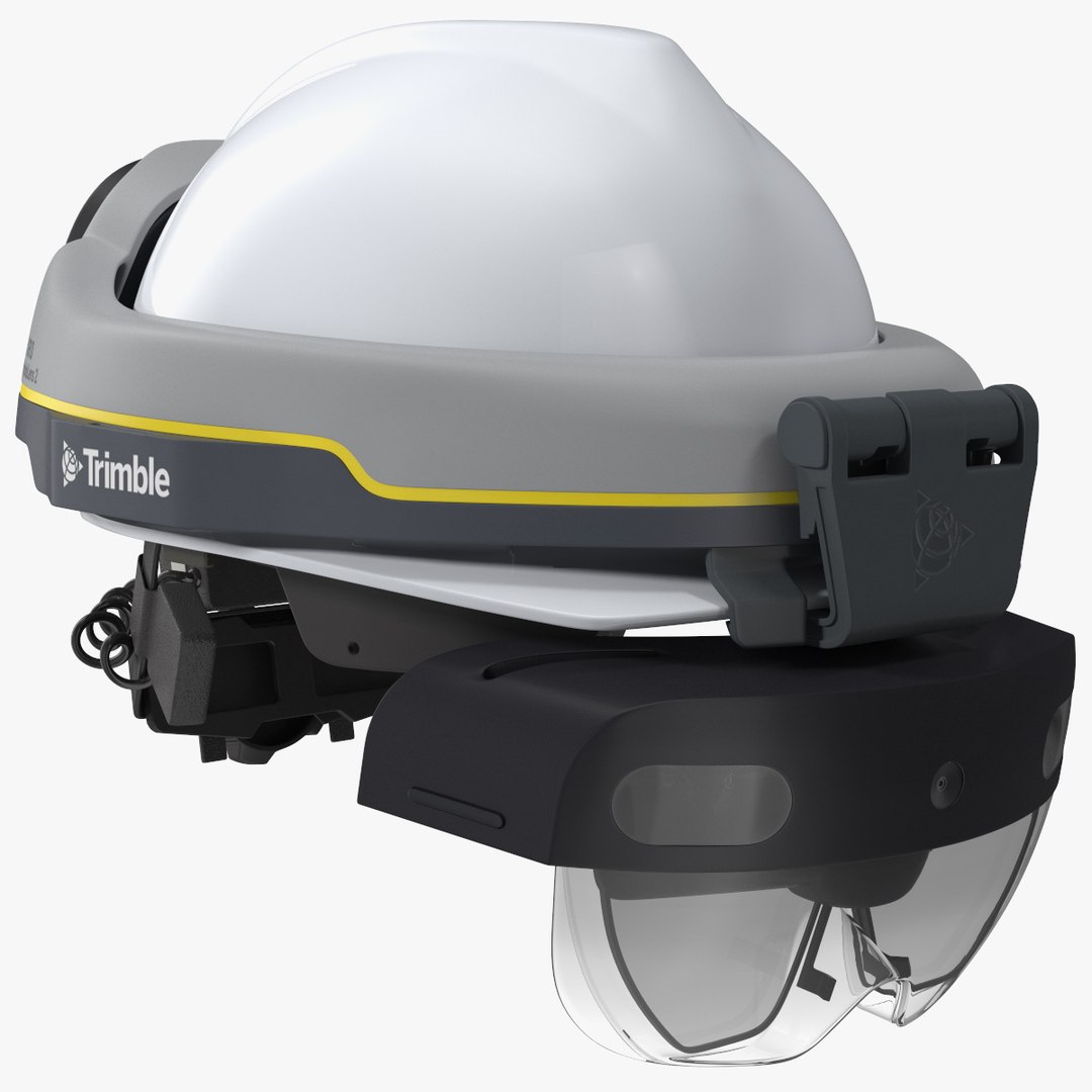 3D Trimble XR10 HoloLens 2 Helmet Model - TurboSquid 1845828