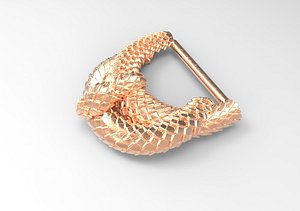 3d model cobra snake