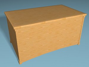 toy chest 3d lwo