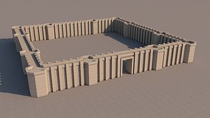 Medieval Walls 3D