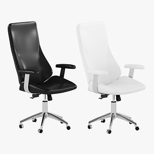 Ergonomic office chair with high back BT-90068H 3D model