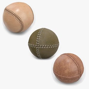 Vintage Baseball Balls Collection 2