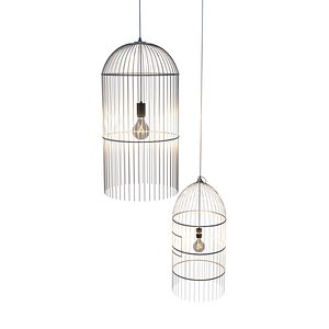 Bird cage lamp