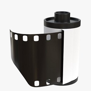 photographic roll 3D model