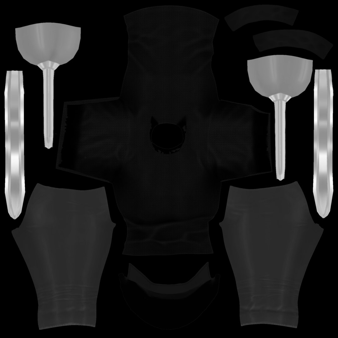 Blades Feet Outfit 3D Model - TurboSquid 1737994