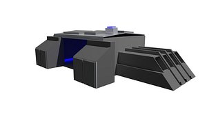 3D mini Hangar model