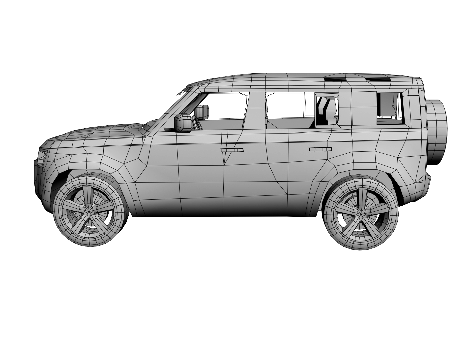 Car - land rover 3D model - TurboSquid 1686505