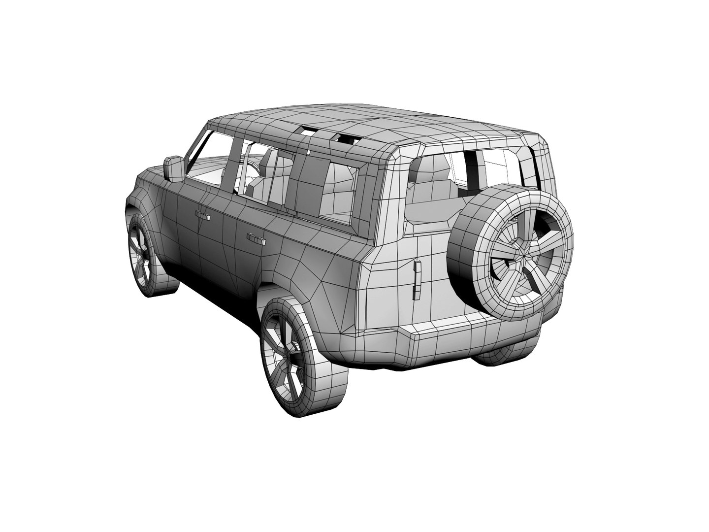 Car - Land Rover 3D Model - TurboSquid 1686505