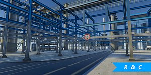 refinery vr ar 3D model