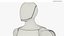 3D Advanced Humanoid Android Robot Walking Animated Rigged For Blender model