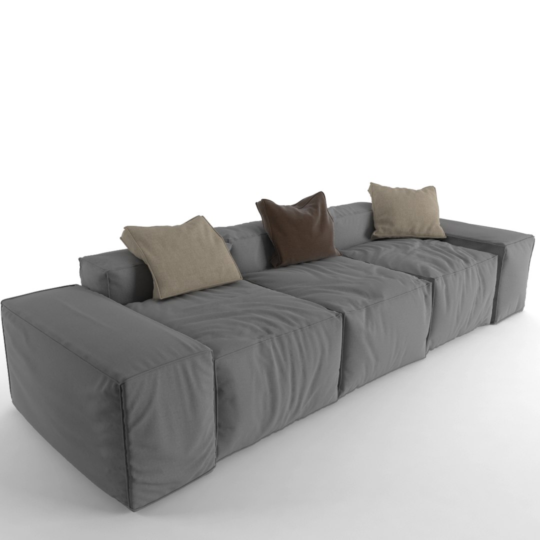 Sofa Peanut B 3d Model