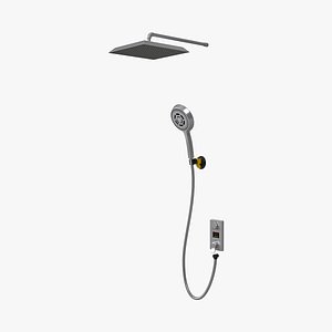 bathroom rain mixer shower model