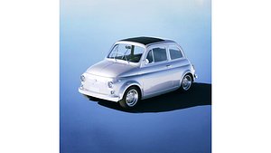 Fiat Abarth 595 SS 1957 3D model