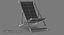 beach chair obj