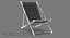 beach chair obj