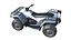 Modello 3D pronto per il gioco 015-Quad-Quad-ATV-Bike-low poly