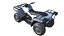 Modello 3D pronto per il gioco 015-Quad-Quad-ATV-Bike-low poly