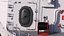 Oval Submarine Hatch with Window Black