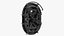 Oval Submarine Hatch with Window Black
